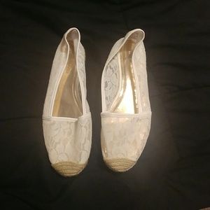 Jennifer Lopez Shoes - Jennifer Lopez white espadrilles Jennifer Lopez Shoes - Jennifer Lopez white espadrilles